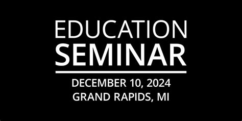 2024-2025 Education Events Grand Rapids, MI - Advanced Turf Solutions