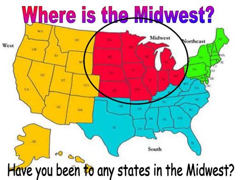 Exploring The Beauty Of The Midwest Region Through Its Map Map Of The Usa