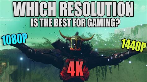 1080p Vs 1440p Vs 4k Which Is The Best Resolution For Gaming Youtube