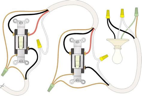 Three Way Electrical Switch Wiring Diagram 3 Way Switch Wiring