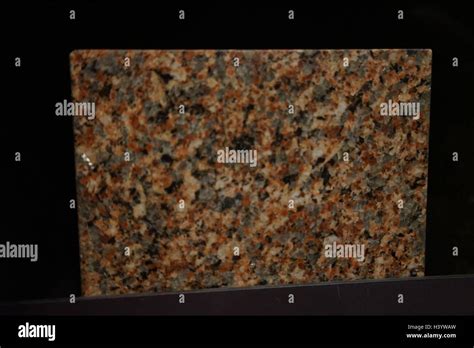 Sample Of Granite A Common Type Of Felsic Intrusive Igneous Rock That
