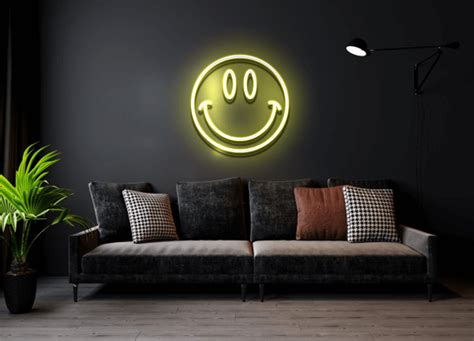 Smiley Face Led Flex Neon Sign By A1designs