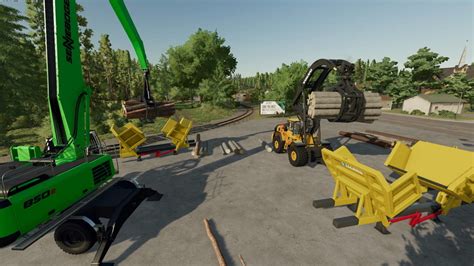 Fs22 Log Leveller V 1000 Other Implements Mod Für Farming Simulator 22