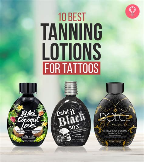 10 Best Tanning Lotions For Tattoos 2023