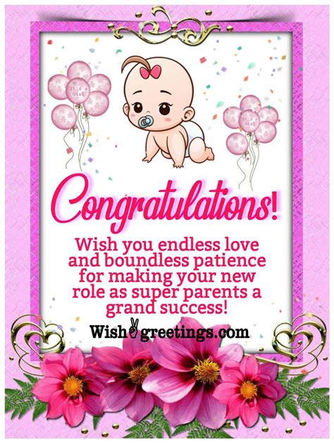 Baby Shower Card Messages Wish Greetings
