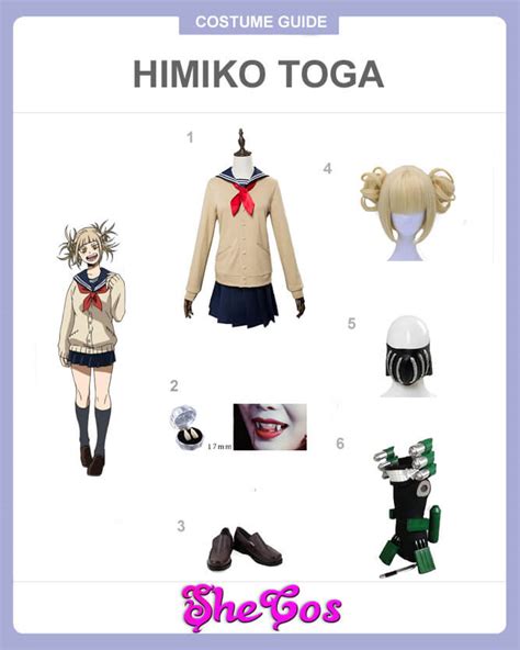 The Top My Hero Academia Himiko Toga Cosplay Tutorial Shecos Blog