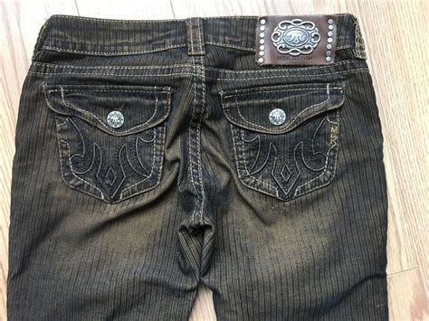 Mek Denim Usa Womens Jeans Montreal Corduroy Bootcut Flap Pockets Size 27 Ebay Avec Images