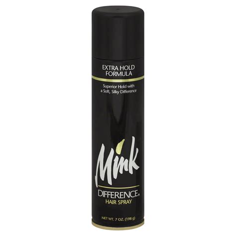 Mink Difference Difference Hair Spray Extra Hold Formula 7 Oz 198 G