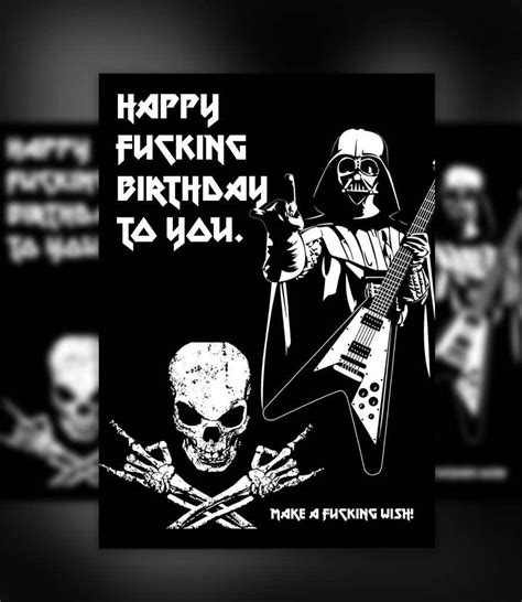 Entry 11 By Smileless33 For Birthday Card Heavy Metal Style Freelancer