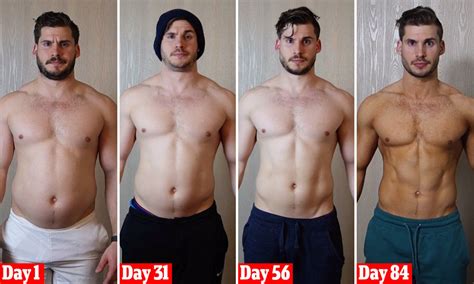Man Shows Off 12 Week Body Transformation In Amazing Time Lapse Video