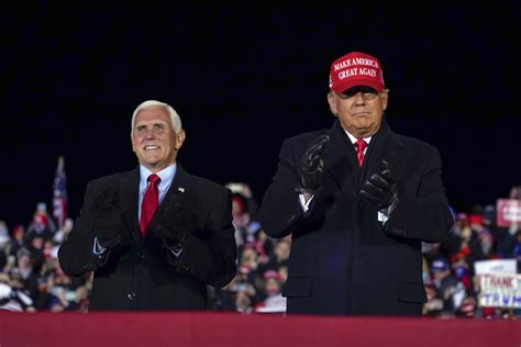 Trump Pence Rivalry Intensifies As They Consider 2024 Runs Metro Us