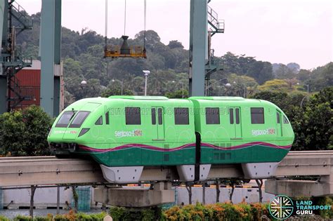 Hitachi Small Type Monorail Sentosa Express Land Transport Guru