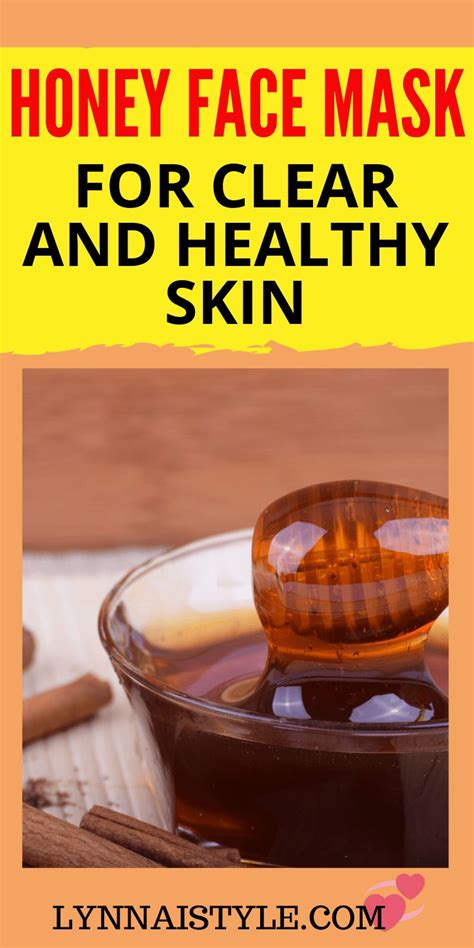 Homemade Honey Face Mask For Clear And Healthy Skin In 2020 With