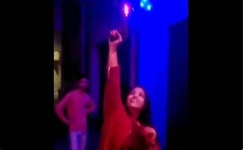 Woman Fires Gun While Dancing On Bday Up Police Files Case After Video Goes Viral Pragativadi