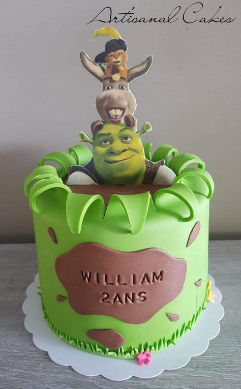 Shrek Cake Con Immagini