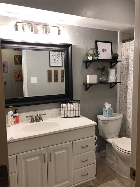 Guest Bathroom Makeover Black Bathroom Furniture Kid Bathroom Decor