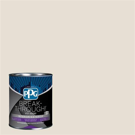 Break Through 1 Qt Ppg1008 1 Focus Satin Door Trim And Cabinet Paint