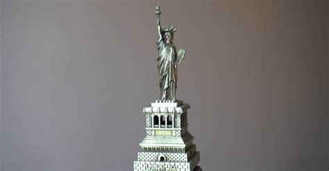 A Miniature Replica Of The Statue Of Liberty · Free Stock Video