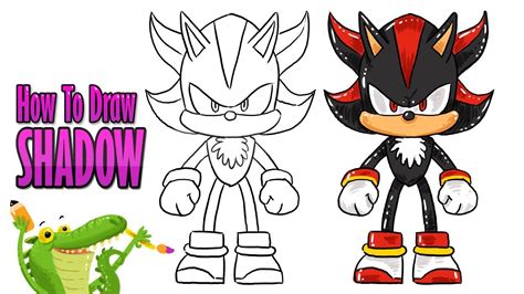 How To Draw Sonic And Shadow The Hedgehog Theatrecouple12