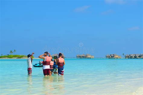 Snorkeling In Maldives Island Editorial Photo Image Of Sports