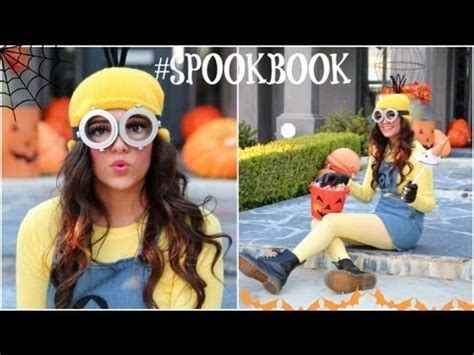 Pair the homemade goggles with a purple minion costume for depicting the evil minion. DIY Despicable Me Minion Costume + Makeup! | Macbarbie07 Video | Beautylish