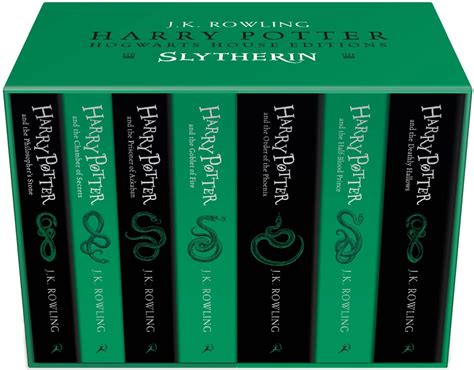 Harry Potter Slytherin House Editions Box Set Storebg