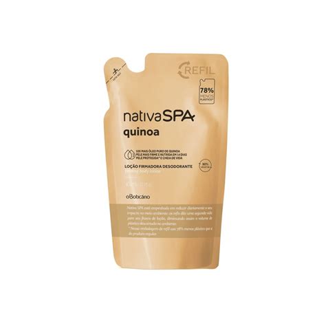 Nativa Spa Quinoa Refil Hidratante Corporal Ml Oboticario Perfume Cia By Mabi