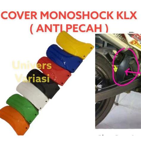 Jual COVER MONOSHOCK BELAKANG KLX MUDFLAP PENAHAN LUMPUR DTRACKER BF