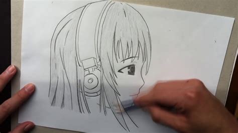 Como Dibujar Manga 3 Cara Vista De Perfil Youtube
