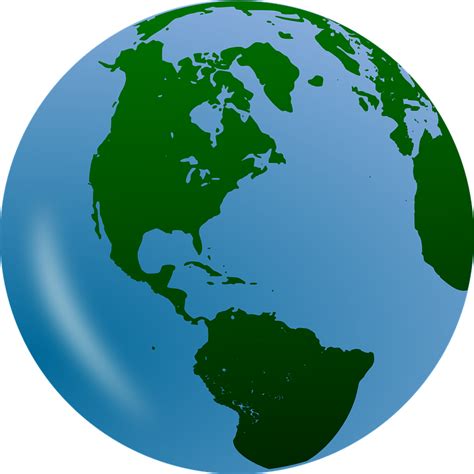 Terra Globo Planeta · Gráfico Vetorial Grátis No Pixabay