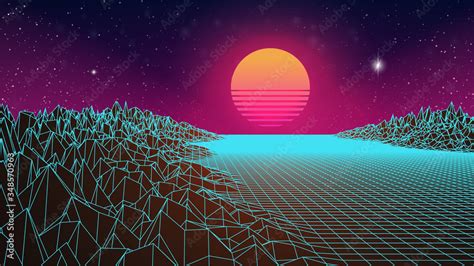 22 80s Sunset Wallpapers Wallpapersafari