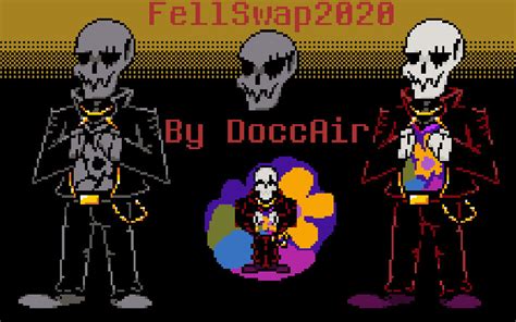 Fellswap 2020 Papyrus Sprite Canonfellswap By Doccair On Deviantart