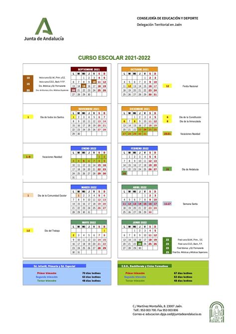 Calendario 2021 Escolar 2022 Andalucia Sevilla Jaydencoane Images