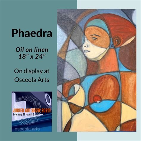Phaedra Oil On Linen 18x24 In Her Final Days At Osceola Arts
