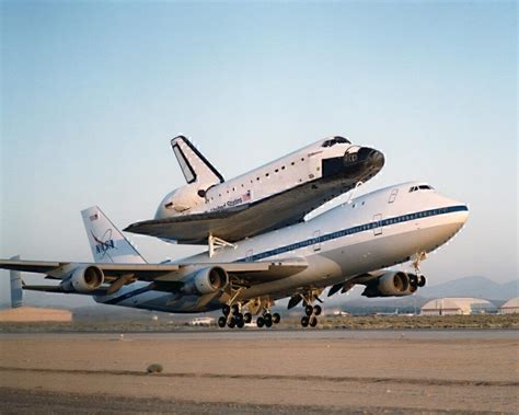 46 Years Ago A Modified Boeing 747 Carried A Space Shuttle For The
