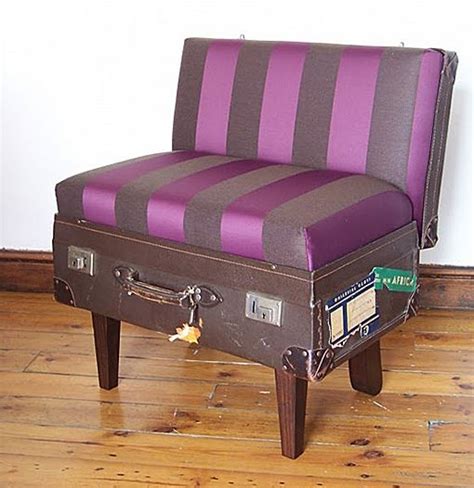 Quirky Uses For Vintage Suitcases Chair One Of The Coolest Things