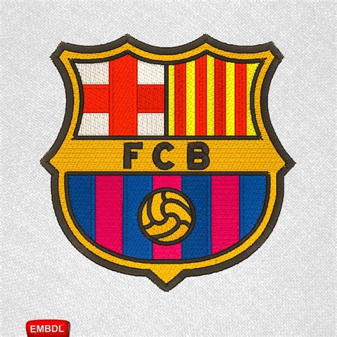 Tons of awesome fc barcelona logo wallpapers to download for free. Futbol Club Barcelona Embroidery Design
