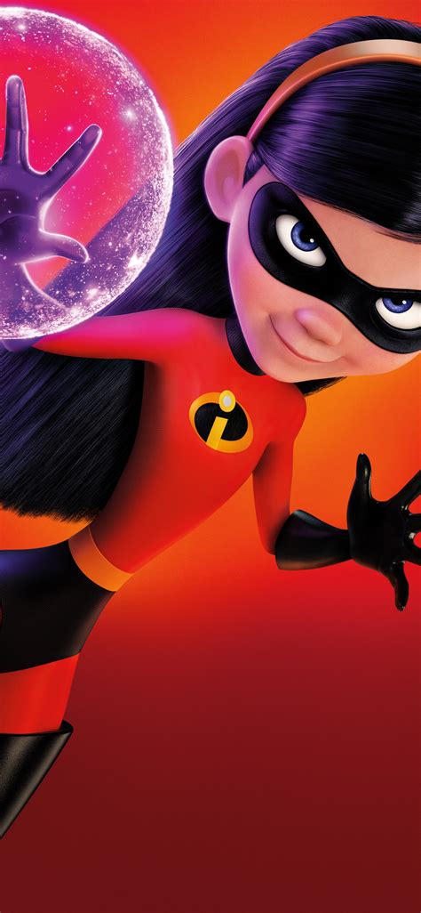 1125x2436 Violet In The Incredibles 2 4k Iphone Xsiphone 10iphone X
