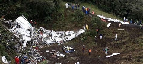 Colombia Plane Crash Recordings Show Flight Had Run Out Of Fuel