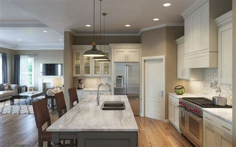 Custom Open Concept Kitchens Allow For A Fluid Living Space Making It