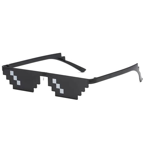 Thug Life Glasses Deal With It Sunglasses Men Mosaic Pixel Sun Glasses Women 2018 Polygonal 8
