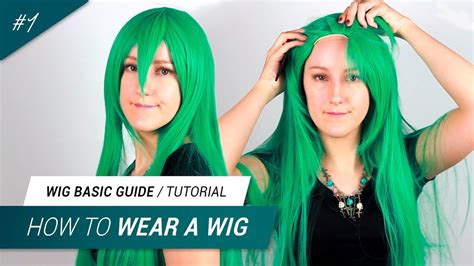 1 How To Wear A Wig For Cosplay Jak Cosplay Youtube