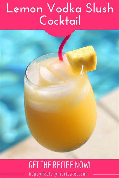 Looking for an easy summer cocktail? This lemon vodka slush cocktail recipe is the perfect ...