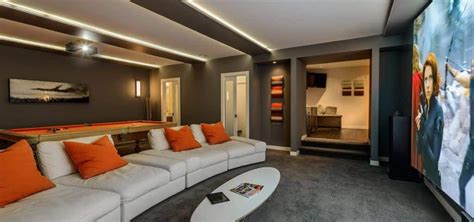 Basement Home Theater Cost The Cost Of Remodeling A Basement Into A