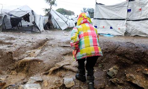 Oxfam Condemns Eu Over Inhumane Lesbos Refugee Camp Greece The