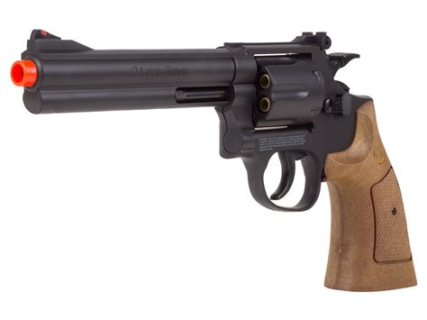 Tsd Sports Spring Revolver 6 Barrel Blackbrown Airsoft Guns