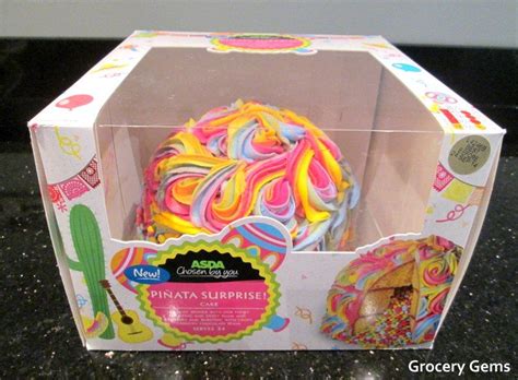 From march 7, the treats will increase in price to £3. Grocery Gems: New Asda Surprise Piñata Cake! in 2019 | Pinata cake, Asda, Cake