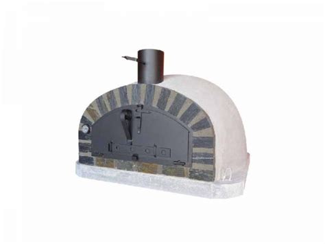 Wood Burning Fired Brick Pizza Oven Ennio 120cm Impexfire