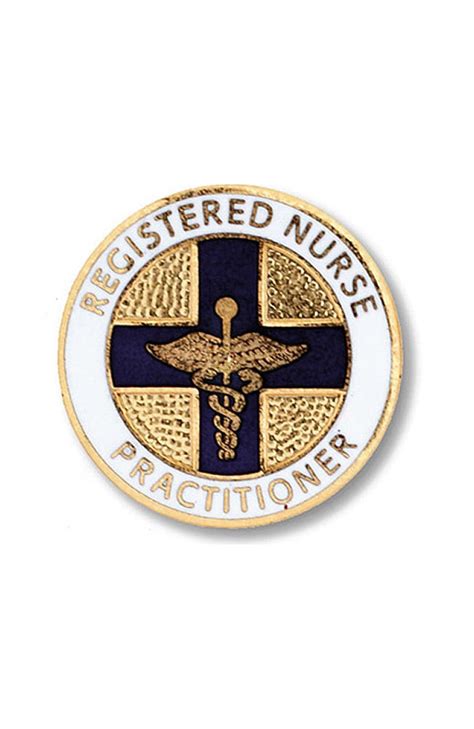 Prestige Medical Emblem Pin Registered Nurse Practitioner