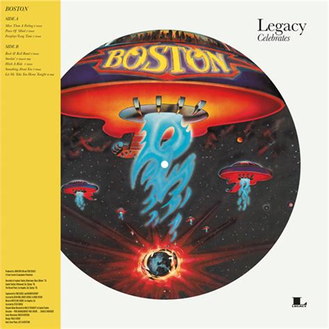 Boston Boston 40th Anniversary Edition 180g Lp Picture Disc